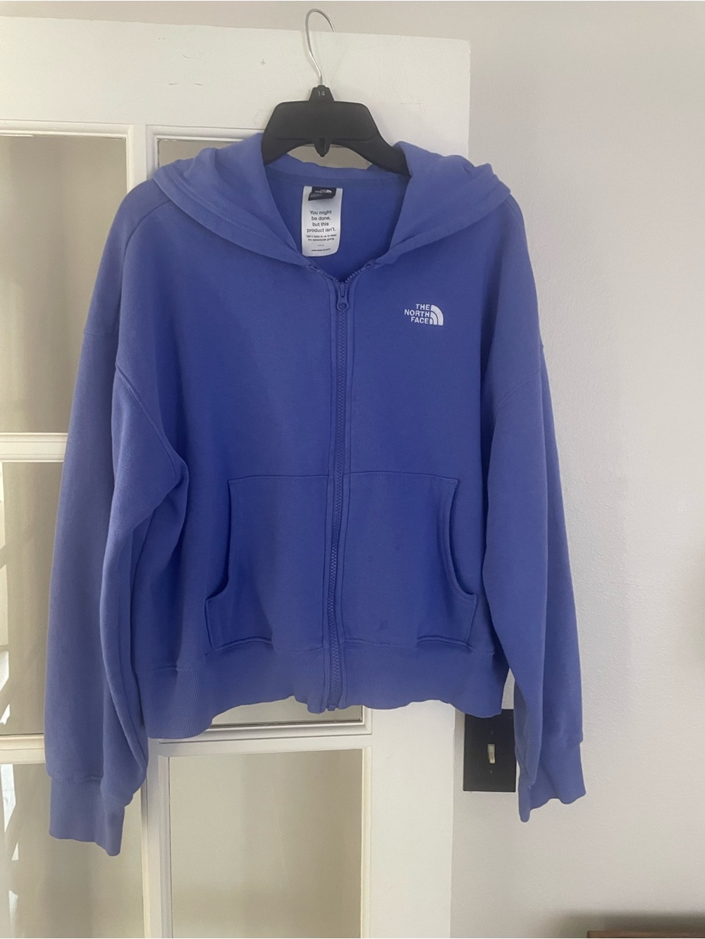 The North Face Lavender Full-Zip Hoodie